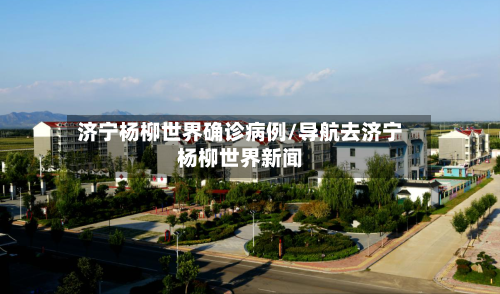 济宁杨柳世界确诊病例/导航去济宁杨柳世界新闻-第3张图片