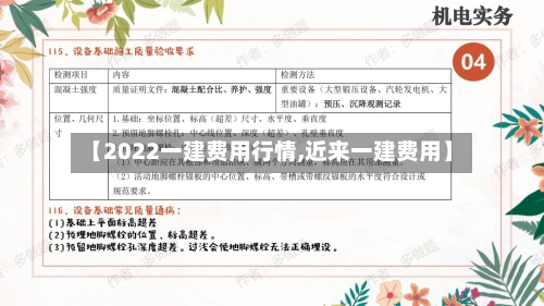 【2022一建费用行情,近来一建费用】-第2张图片