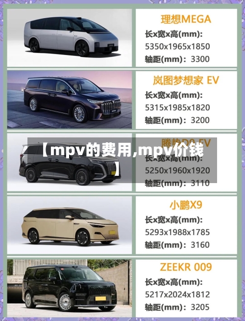 【mpv的费用,mpv价钱】-第2张图片