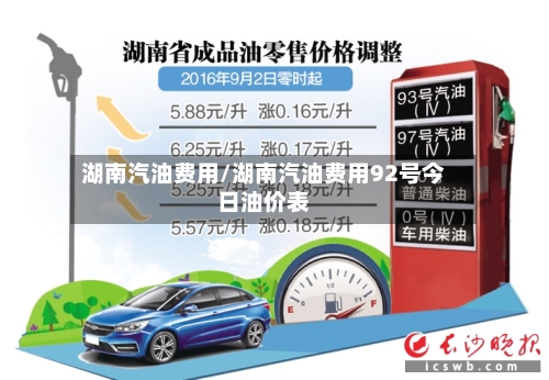 湖南汽油费用/湖南汽油费用92号今日油价表-第3张图片