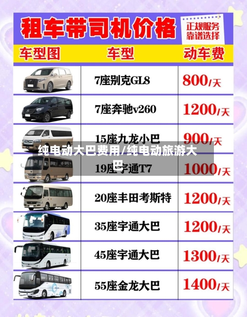 纯电动大巴费用/纯电动旅游大巴