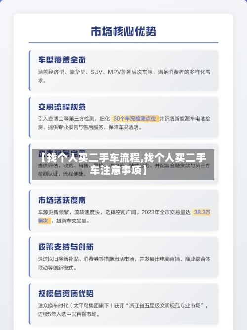 【找个人买二手车流程,找个人买二手车注意事项】-第3张图片