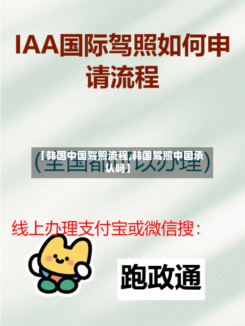 【韩国中国驾照流程,韩国驾照中国承认吗】