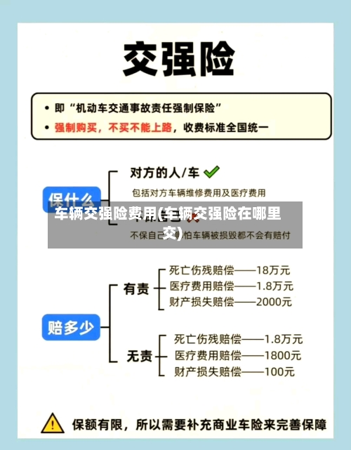 车辆交强险费用(车辆交强险在哪里交)-第2张图片