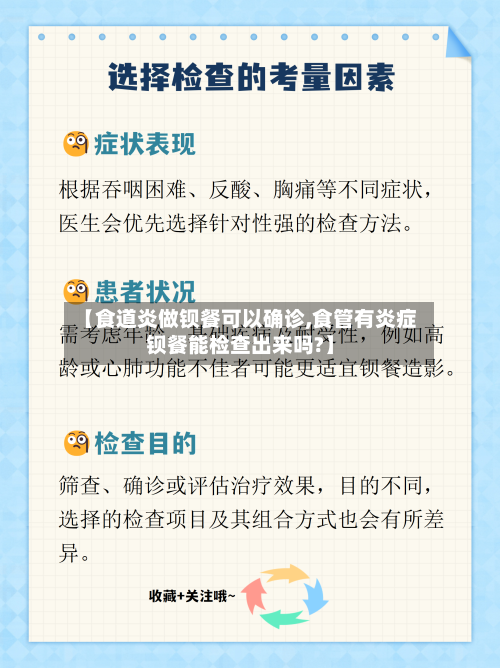 【食道炎做钡餐可以确诊,食管有炎症钡餐能检查出来吗?】-第2张图片