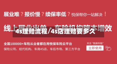 4s理赔流程/4s店理赔要多久