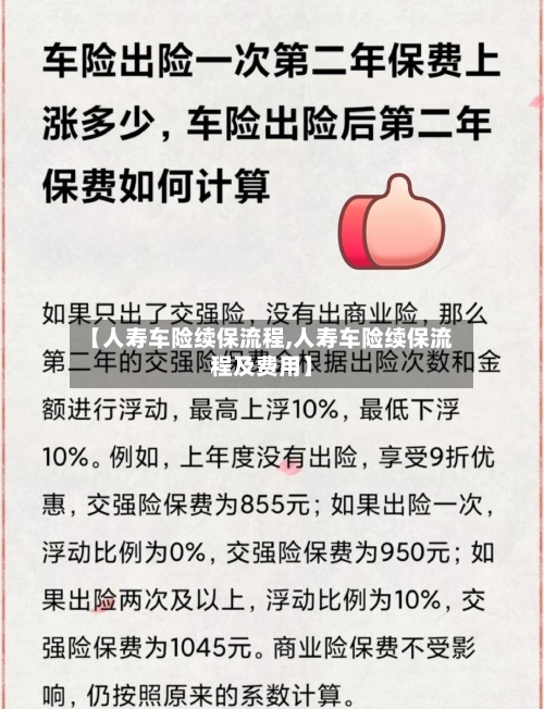【人寿车险续保流程,人寿车险续保流程及费用】-第3张图片