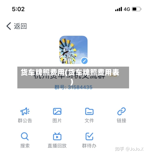 货车牌照费用(货车牌照费用表)