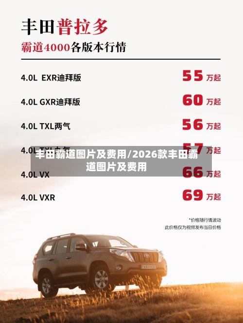 丰田霸道图片及费用/2026款丰田霸道图片及费用