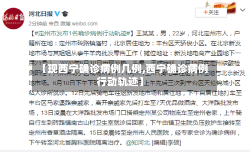 【现西宁确诊病例几例,西宁确诊病例行动轨迹】-第2张图片